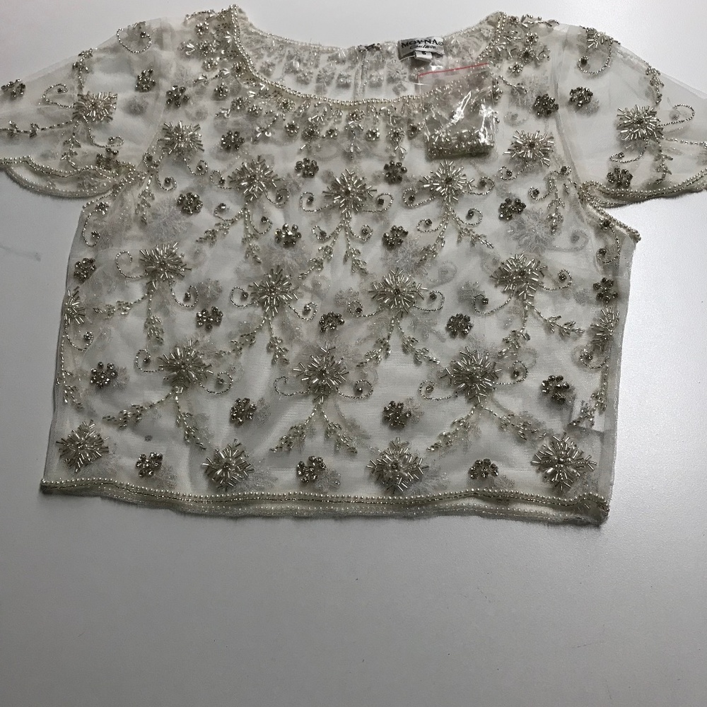 BHLDN Wedding Mount Couture Elianne Top